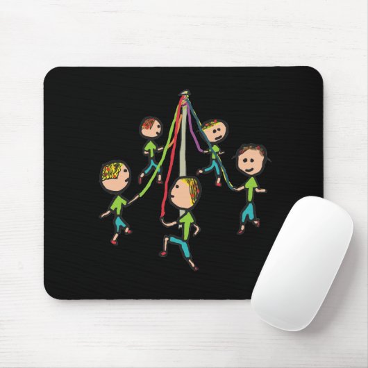 Maypole Dancing Muismat (Met muis)