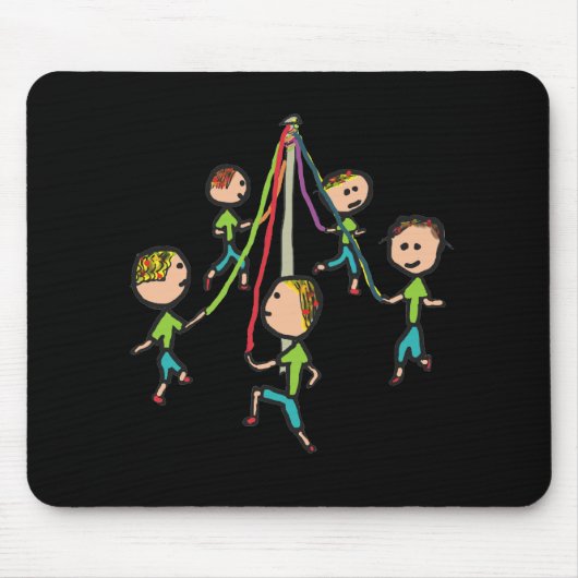 Maypole Dancing Muismat (Voorkant)