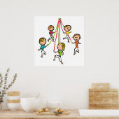 Maypole Dancing Poster (Keuken)