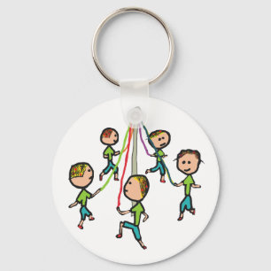 Maypole Dancing Sleutelhanger