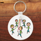 Maypole Dancing Sleutelhanger (Voorkant)
