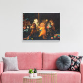 Maypole | Louis Wain | Canvas Afdruk (Insitu (Woonkamer))