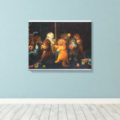 Maypole | Louis Wain | Canvas Afdruk (Insitu (Houten vloer))