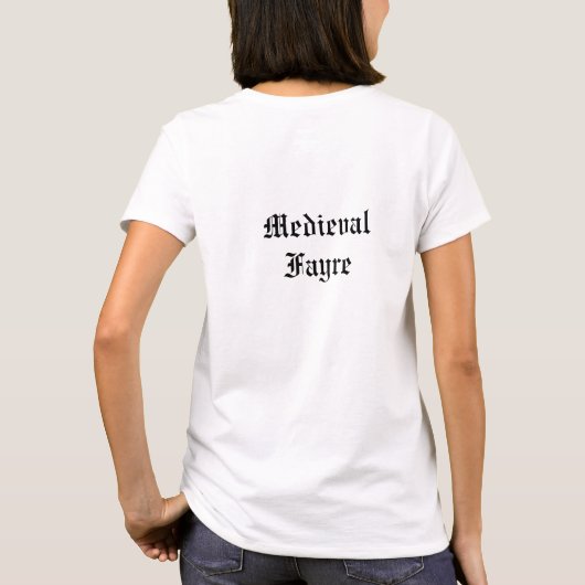 Maypole, Medieval Fayre T-shirt (Achterkant)