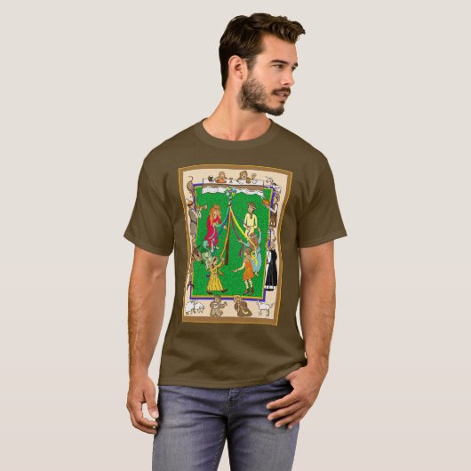 Maypole, Medieval Fayre T-shirt (Voorkant volledig)