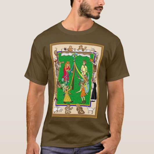 Maypole, Medieval Fayre T-shirt (Voorkant)
