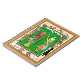 Maypole, middeleeuws feest notitieboek (Linkerzijde)