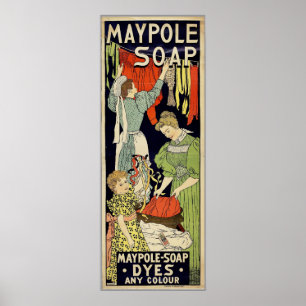 Maypole Soap Poster