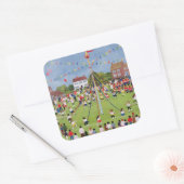 Maypole Vierkante Sticker (Envelop)