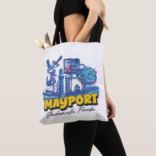 Mayport Buurt Canvas tas (Dichtbij)