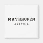 Mayrhofen Austria Magneet (Voorkant)