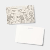 Mayrhofen  badge (Voor- en achterkant)