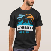 Mayrhofen - Oostenrijk - Ski en snowboarden T-shirt (Voorkant)