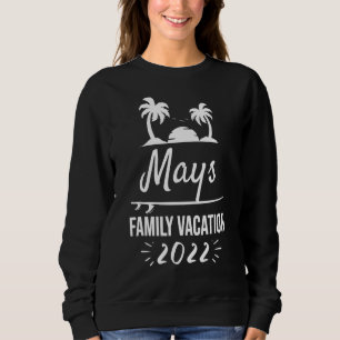 Mays Familie Vakantie Tropische Groepsreis Strand Trui