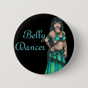 Maysun Belly Dancer Ronde Button 5,7 Cm