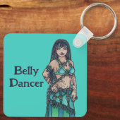 Maysun Belly Dancer Sleutelhanger (Achterkant)