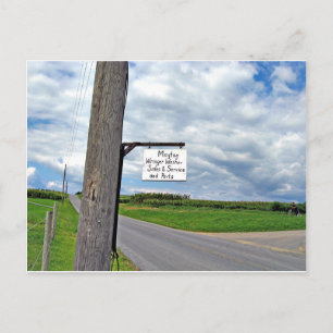 Maytag Wringer Washer Sales & Service Briefkaart