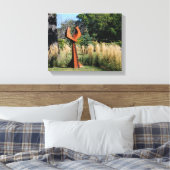 Mayville, North Dakota Prairie Dancers Canvas Afdruk (Insitu (Slaapkamer))