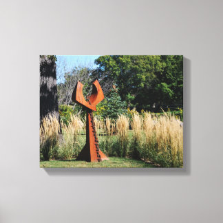 Mayville, North Dakota Prairie Dancers Canvas Afdruk