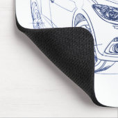 Maz 3 Sedan 2014 Muismat (Hoek)