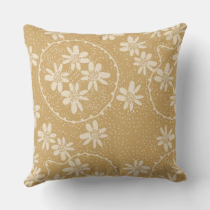 Maz Floral Bubbles Polka Dot gezouten Karamel Kussen