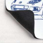 Maz Miata MX5 2013 Muismat (Hoek)