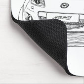 Maz Miata MX5 gen 3 2010 Muismat (Hoek)