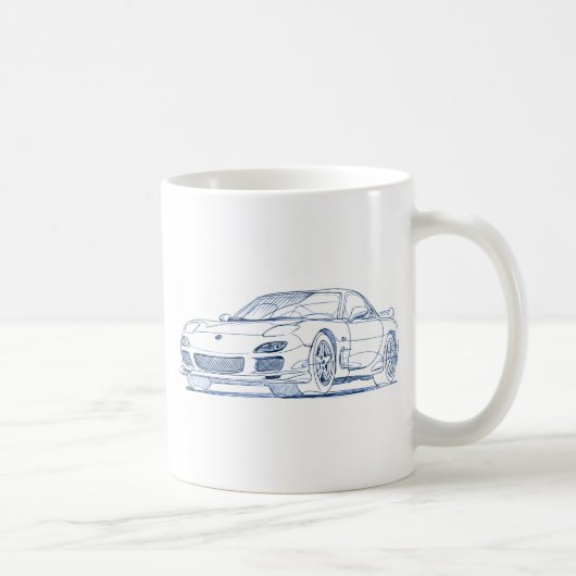 Maz RX7 1999 Koffiemok (Rechts)