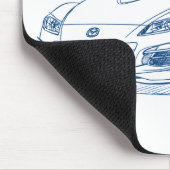 Maz RX8 2009 Muismat (Hoek)