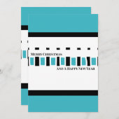 MAZ Striped Ribbed Knitting Pattern 236 Christmas  Feestdagenkaart (Voorkant / Achterkant)