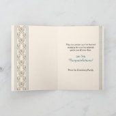 Mazal Tov Bat Mitzvah Hebreeuws Gefeliciteerd Kaart (Binnen)