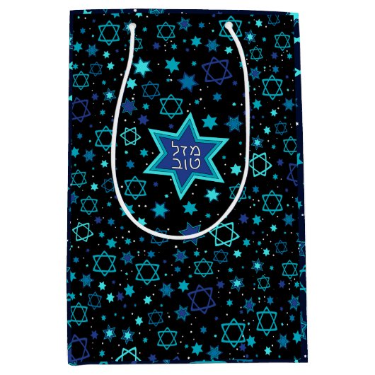 Mazal Tov Gift Bag Medium Cadeauzakje (Voorkant)