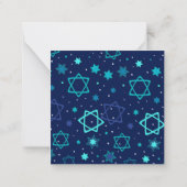 Mazal Tov op uw speciale dag - Flat Note-kaarten Notitiekaartje (Achterkant)