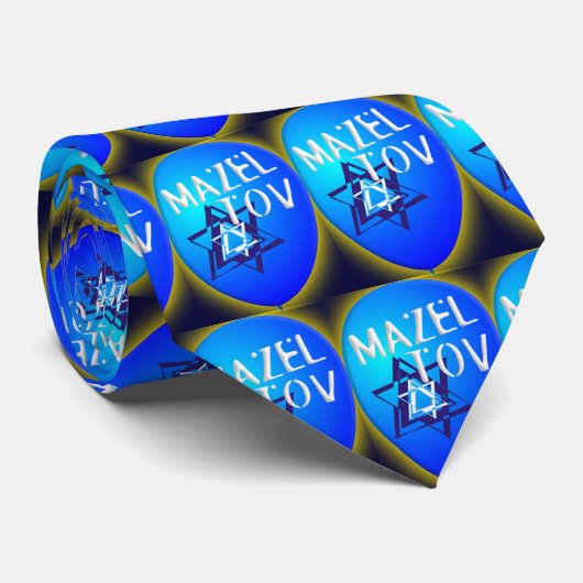 Mazal Tov Stropdas (Opgerold)