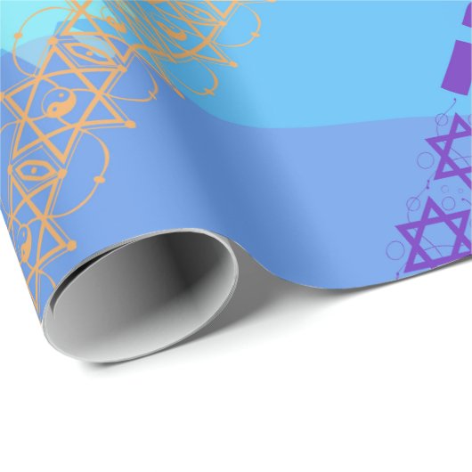 Mazal Tov u Siman Tov Wrapping Paper Cadeaupapier (Rol Hoek)