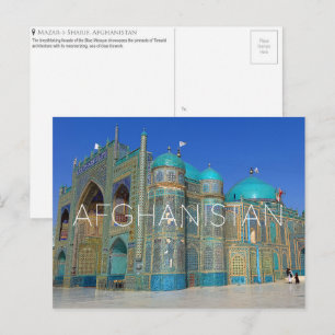 Mazar-i-Sharif, Afghanistan Reisansichtkaart Briefkaart