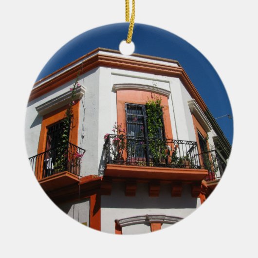 Mazatlan Balcony Keramisch Ornament (Voorkant)