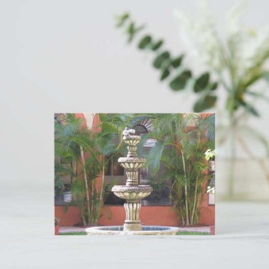 Mazatlan Fountain Briefkaart (Staand voorkant)