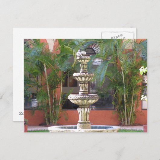 Mazatlan Fountain Briefkaart (Voorkant / Achterkant)