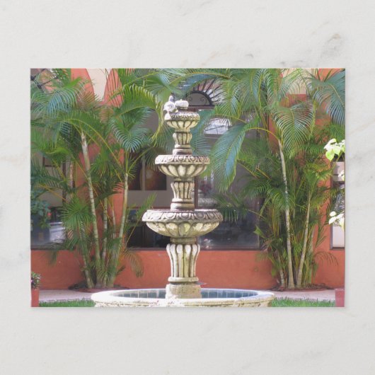 Mazatlan Fountain Briefkaart (Voorkant)