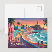 Mazatlán Mexico Briefkaart (Voorkant / Achterkant)