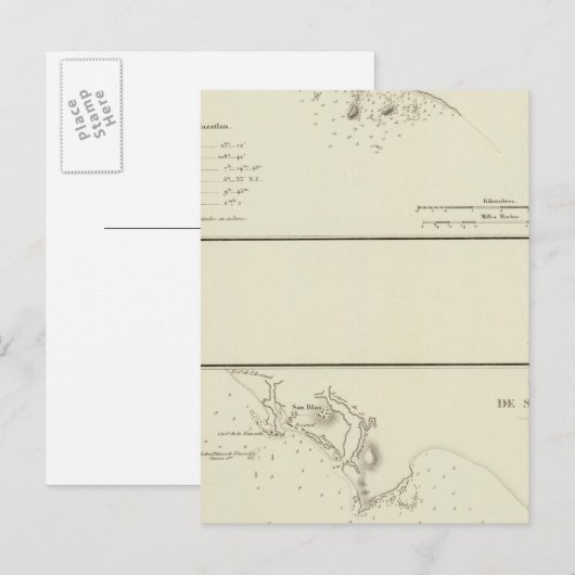 Mazatlan, Mexico Briefkaart (Voorkant / Achterkant)