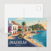 Mazatlán Mexico Briefkaart (Voorkant / Achterkant)