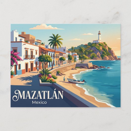 Mazatlán Mexico Briefkaart (Voorkant)