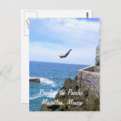 Mazatlan Mexico Cliff Diver Briefkaart (Voorkant / Achterkant)