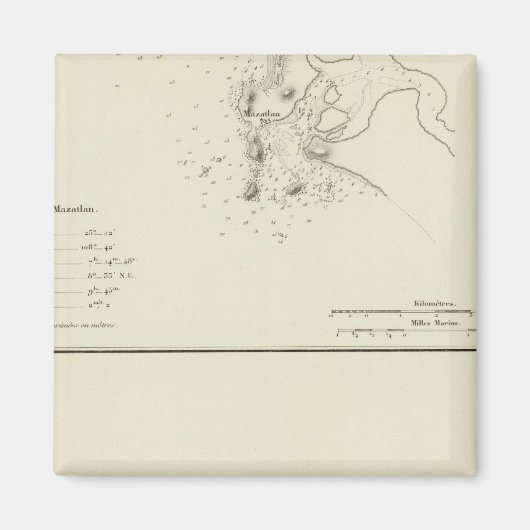 Mazatlan, Mexico Magneet (Voorkant)