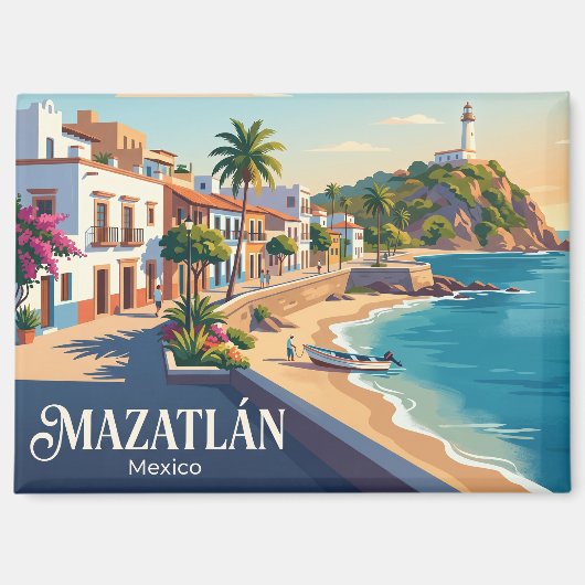 Mazatlán Mexico Magneet (Voorkant)