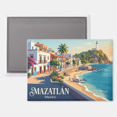 Mazatlán Mexico Magneet (Voorkant / Achterkant)