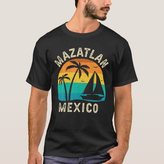  Mazatlan Mexico - Sunset - Matching Family V T-shirt (Voorkant)