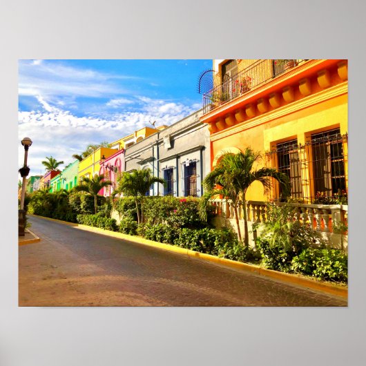 Mazatlan Mexico Travel Poster (Voorkant)